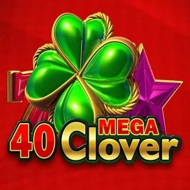 40 Mega Clover logo by Amusnet Interactive Wild Robin Casino