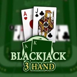 Blackjack 3H (Habanero) online game logo by Habanero on wildsrobin.ca
