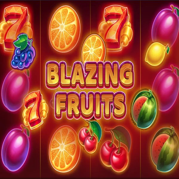 Blazing Fruits logo – Slots by Inbet Games at Wild Robin Casino