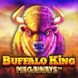 Buffalo King Megaways online game logo by Pragmatic Play on wildsrobin.ca