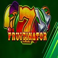 Fruitinator Jackpot King logo by Blueprint Gaming at Wild Robin Casino