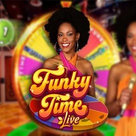 Funky Time online game logo by Evolution on wildsrobin.ca