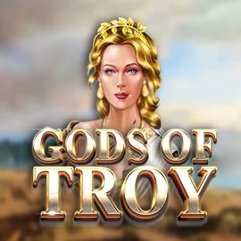 Gods of Troy logo by Red Tiger Gaming at Wild Robin Casino