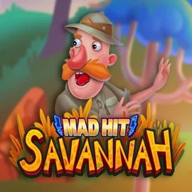 Slots logo of Mad Hit Savannah from RubyPlay at Wild Robin Casino