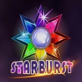 Official Slots logo: Starburst by NetEnt at Wild Robin Casino