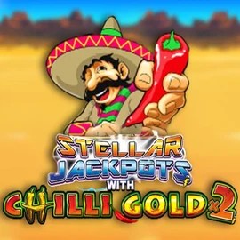 Stellar Jackpots with Chilli Gold x2 logo by Lightning Box Game at Wild Robin Casino